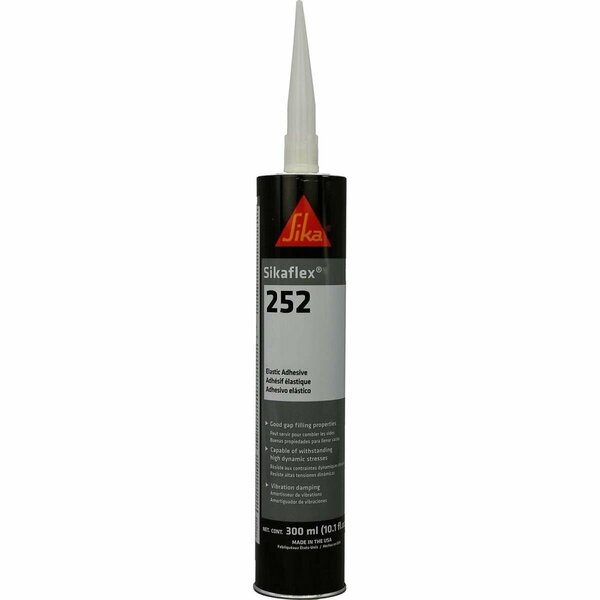 Sikaflex 10 oz 252 White Polyurethane Adhesive, White SI380229